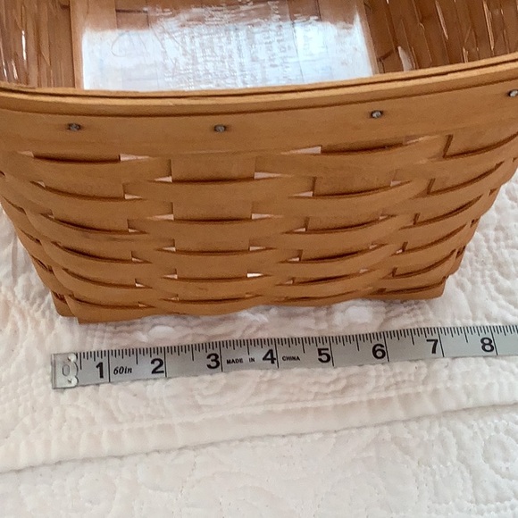 Longaberger 1999 Classic Lg Market Basket - Picture 9 of 10